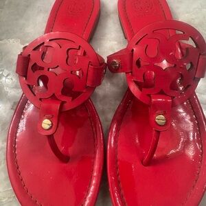 Tory Burch Red Miller Sandal